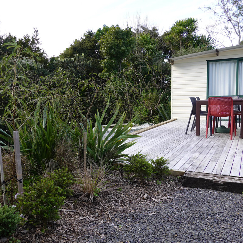 Plenty of space for dining outside or just enjoying the sunshine in private