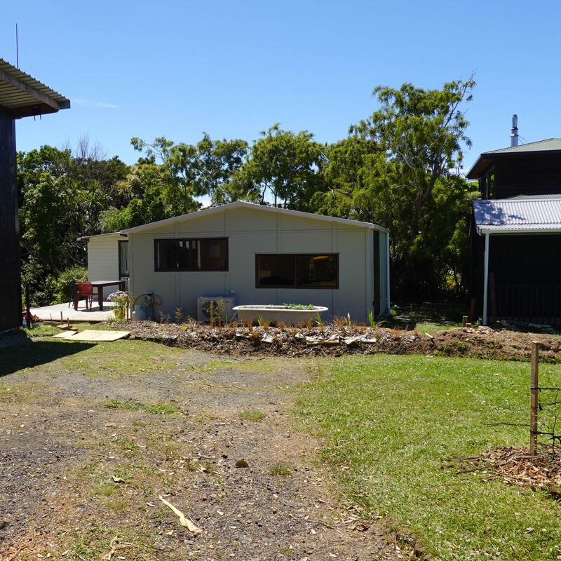 Tidying up the entry with new planting