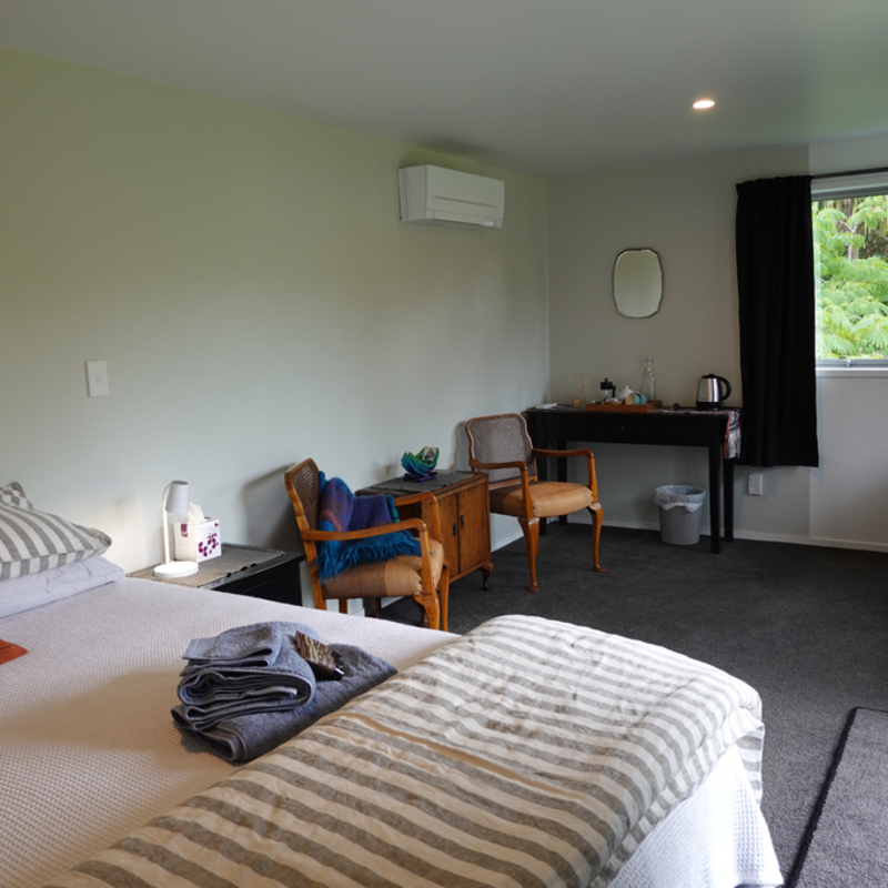 Tea making facilities available in the cottage